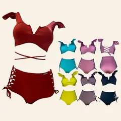 GENERICO - Bikini Licra UV Clara Eugenia GL-48 Color Celeste