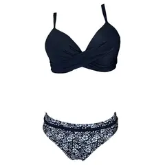 GENERICO - Bikini Licra UV Amanda Sotelo Negro GL-48