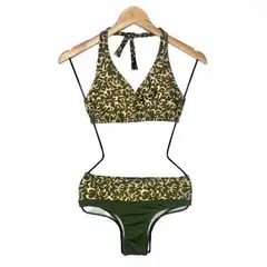 GENERICO - Bikini Licra UV Bussier Verde GL-20