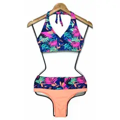 GENERICO - Bikini Licra UV Bussier Naranja GL-20