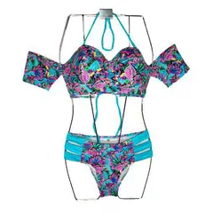 GENERICO - Bikini Licra UV Mia Turquesa GL-46