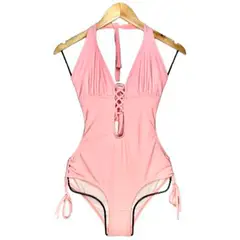 GENERICO - Trikini Licra UV Flor Gales Rosa GL-30