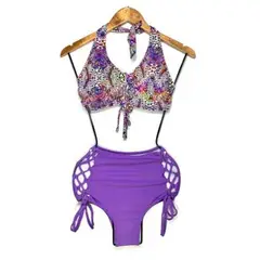 GENERICO - Ropa de baño Mujer Valentina Morado GL-28