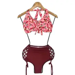 GENERICO - Ropa de baño Mujer Valentina Rojo GL-28