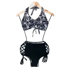 GENERICO - Ropa de baño Mujer Valentina Negro GL-28