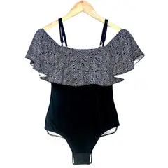 GENERICO - Enterizo Licra UV Marylin Negro GL-50