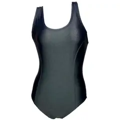 GENERICO - Ropa de baño Mujer Natacion Clasico Negro GL-26