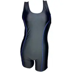GENERICO - Ropa de baño Mujer Natacion Venas Azul GL-32