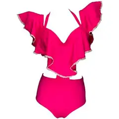 GENERICO - Trikini Licra UV Eva Perón Fucsia GL-43