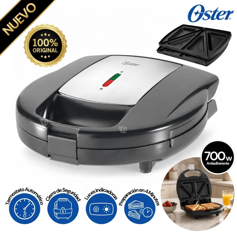 Sandwichera Con Placas Removibles CKSTSM3891