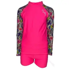 GENERICO - Conjunto Niña Manga Larga Color Celeste GL-44