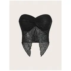 GENERICO - TOP LOLITAS NEGRO KAWAII COQUETTE