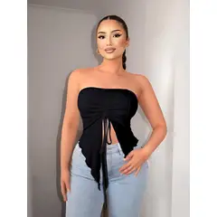 GENERICO - TOP LOLITAS NEGRO COQUETTE