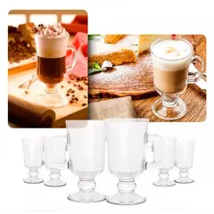 GENERICO - Set X 6 Tazas de Té o Café 125ml