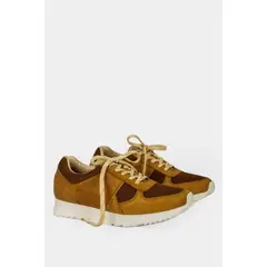 VELEZ - Vélez Zapatillas Deportivos Tropical Cuero Para Mujer Miel