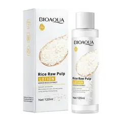BIOAQUA - LOCIÓN FACIAL ARROZ RICE RAW PULP 120ML ANTIARRUGAS