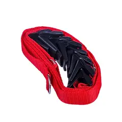 KAST PE - Rack Organizador ™ Colgador Carteras Gorros 7 Ranuras ROJO