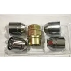 GENERICO - SEGURO DE RUEDA PROTECTOR PEQUEÑO MAXIMA SEGURIDAD - 4+1