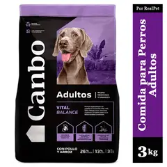 CANBO - Comida Perro Adulto Mediano Grande Balance Pollo 3 kg