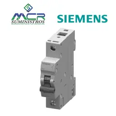SIEMENS - INTERRUPTOR TERMOMAGNETICO 1 POLO 10 AMPERIOS 240VAC