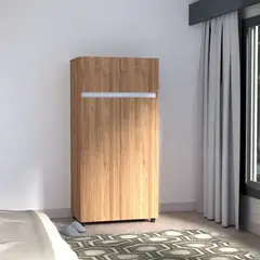 VENTITAS HOME - Ropero Minimalista Manuel Miel y Blanco