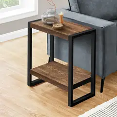 VENTITAS HOME - Mesa Auxiliar Beatrice Color Caramelo