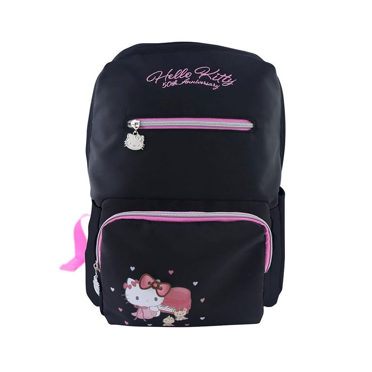 Mochila Hello Kitty Negra Play