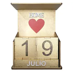 GENERICO - Calendario Perpetuo Interactivo- Dorado