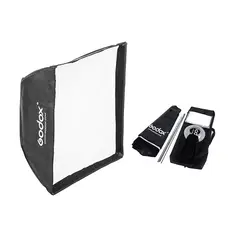 GODOX - Softbox de 60x60cm con montura Bowens y grilla