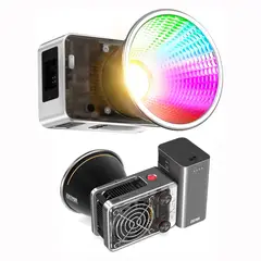 ZHIYUN - Molus X60 RGB Luz de video COB de 60W Montaje Bowens - PRO Kit