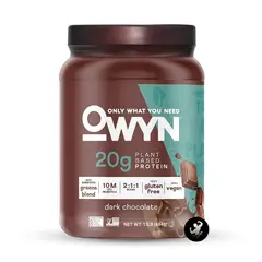 GENERICO - Proteína vegana Owyn 1.1 LB - Dark Chocolate