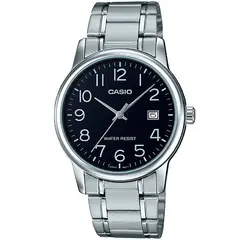 CASIO - RELOJ STEEL NEGRO MTP-V002D-1B ELEGANTE CAS-16