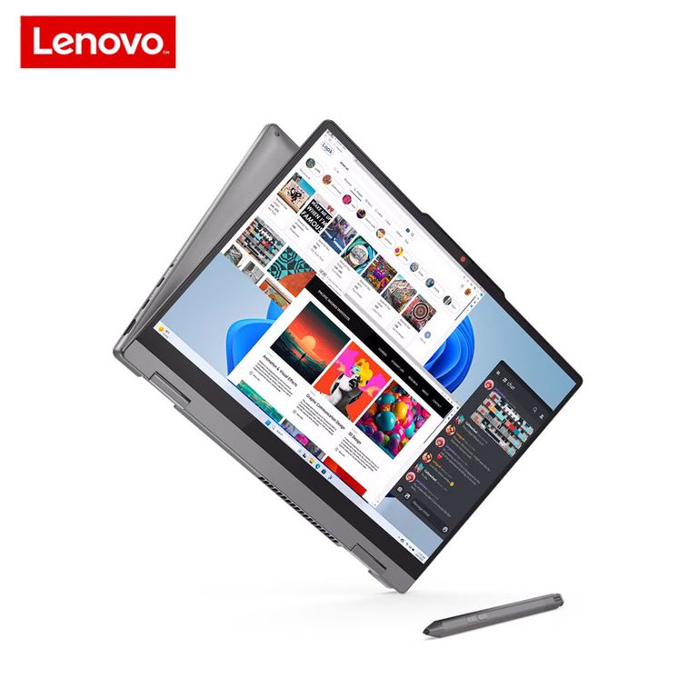 IdeaPad 5 2 en 1 9na G 14” WUXGA Touch Ryzen 7 8845HS 16GB 512 GB SSD Lápiz Windows 11, Español