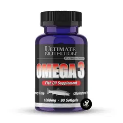 ULTIMATE NUTRITION - Omega 3 Fish Oil - 90 cápsulas