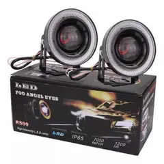 GENERICO - Faros Ojo De Angel 89mm Led 1 Par Luz Antiniebla