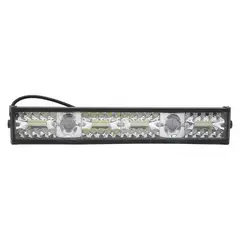 GENERICO - Barra Led Dual 45cm Expansión y Puntual 4x4 Fijo y Estrobo