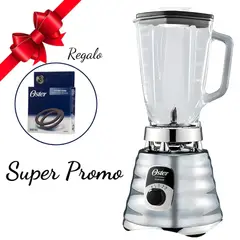 OSTER - Licuadora Clasica BLST4655 -Cromada+Anillo de Goma