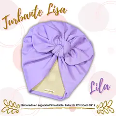 GENERICO - Turbante de algodon para bebes