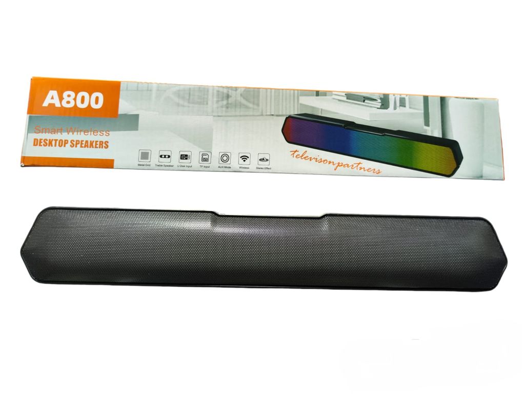 Altavoz con Luz LED RGB de Sonido Bluetooth