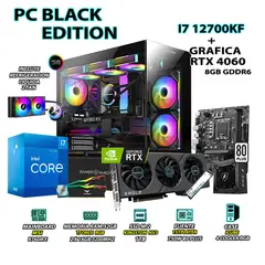 INTEL - Computadora PC Gamer Core i7 12700KF RAM 16GB SSD 1TB GRAFICA RTX 4060 8GB
