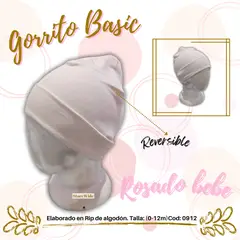 GENERICO - Gorrito para bebes unisex