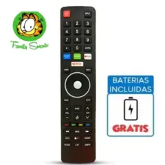 UNIVERSAL - Control Remoto Hyundai Smart tv Grande Con Netflix directo Pilas