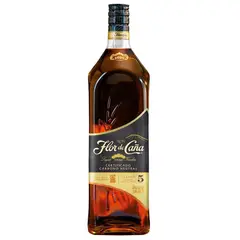 FLOR DE CAÑA - Ron 5 años Botella 1L