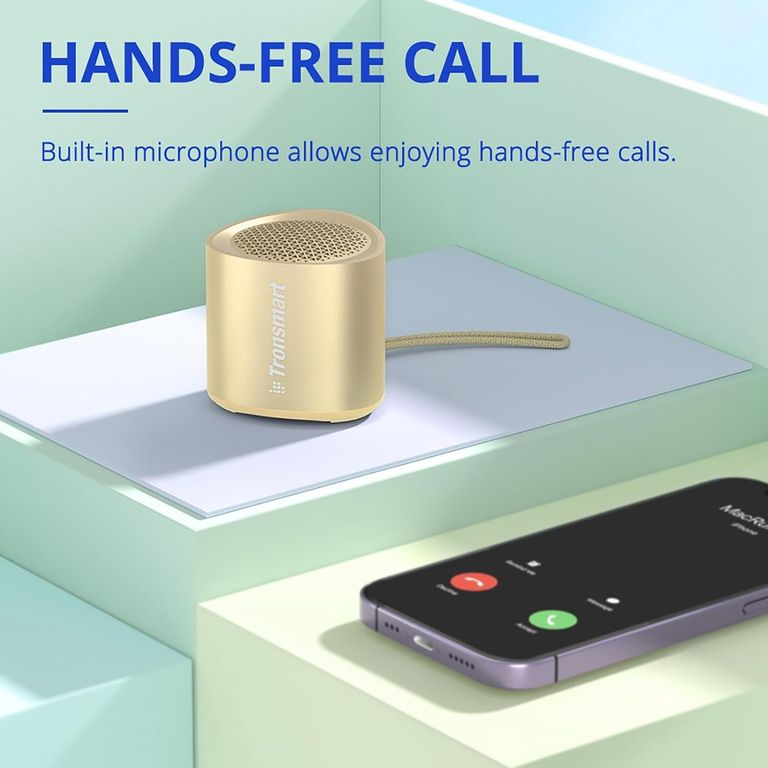 Parlante Bluetooth Nimo - Dorado