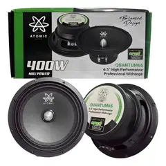 GENERICO - PARLANTES MEDIO RANGO ATOMIC 400WATTS - QUANTUM65