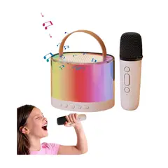 GENERICO - Mini Máquina Portatil de Karaoke - Blanco