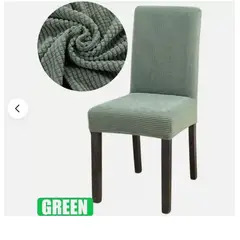 GENERICO - Funda elástica silla de comedor cubierta elástica de jacquard gruesa