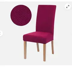 GENERICO - Funda elástica silla de comedor cubierta elástica de jacquard gruesa