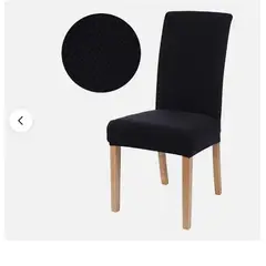 GENERICO - Funda elástica silla de comedor cubierta elástica de jacquard gruesa