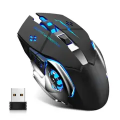 GENERICO - Mouse Inalámbrico Recargable E-sports Gaming Y Escritorio